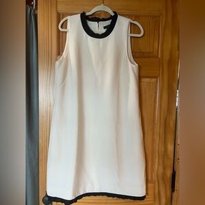 J. Crew dress in winter white